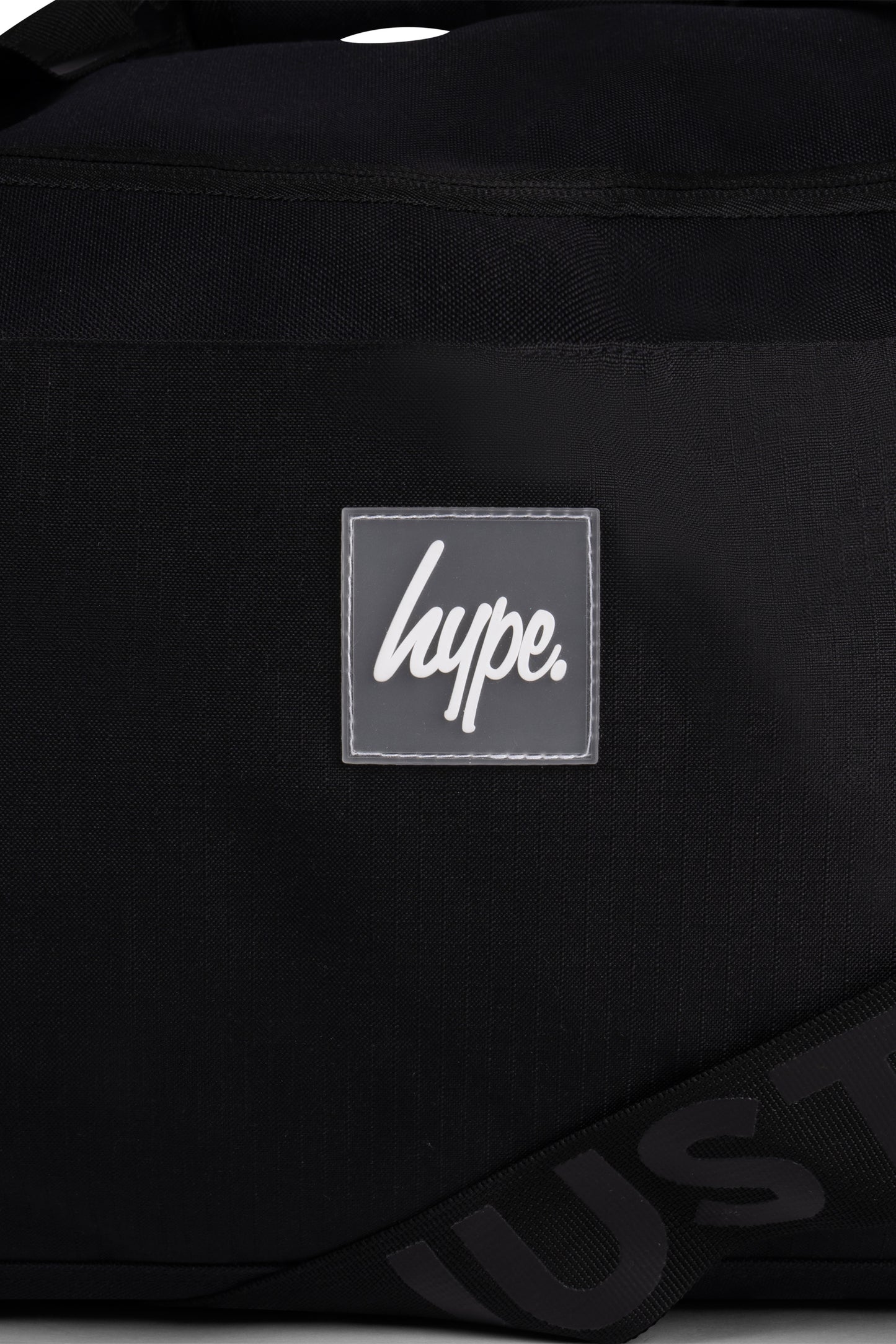 Hype Unisex Black Duffel Bag