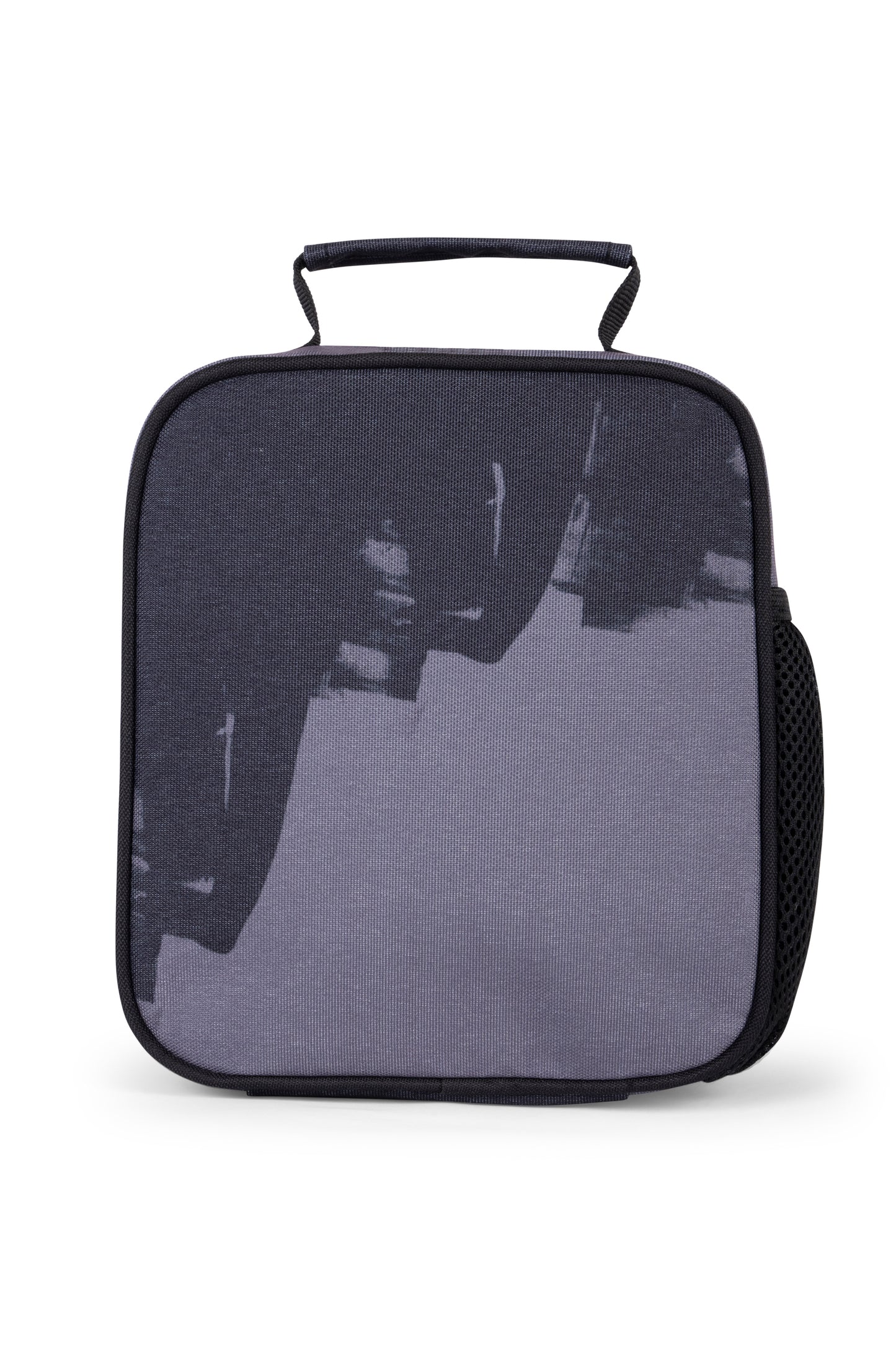 Hype Kids Black Brush Stroke Lunch Box