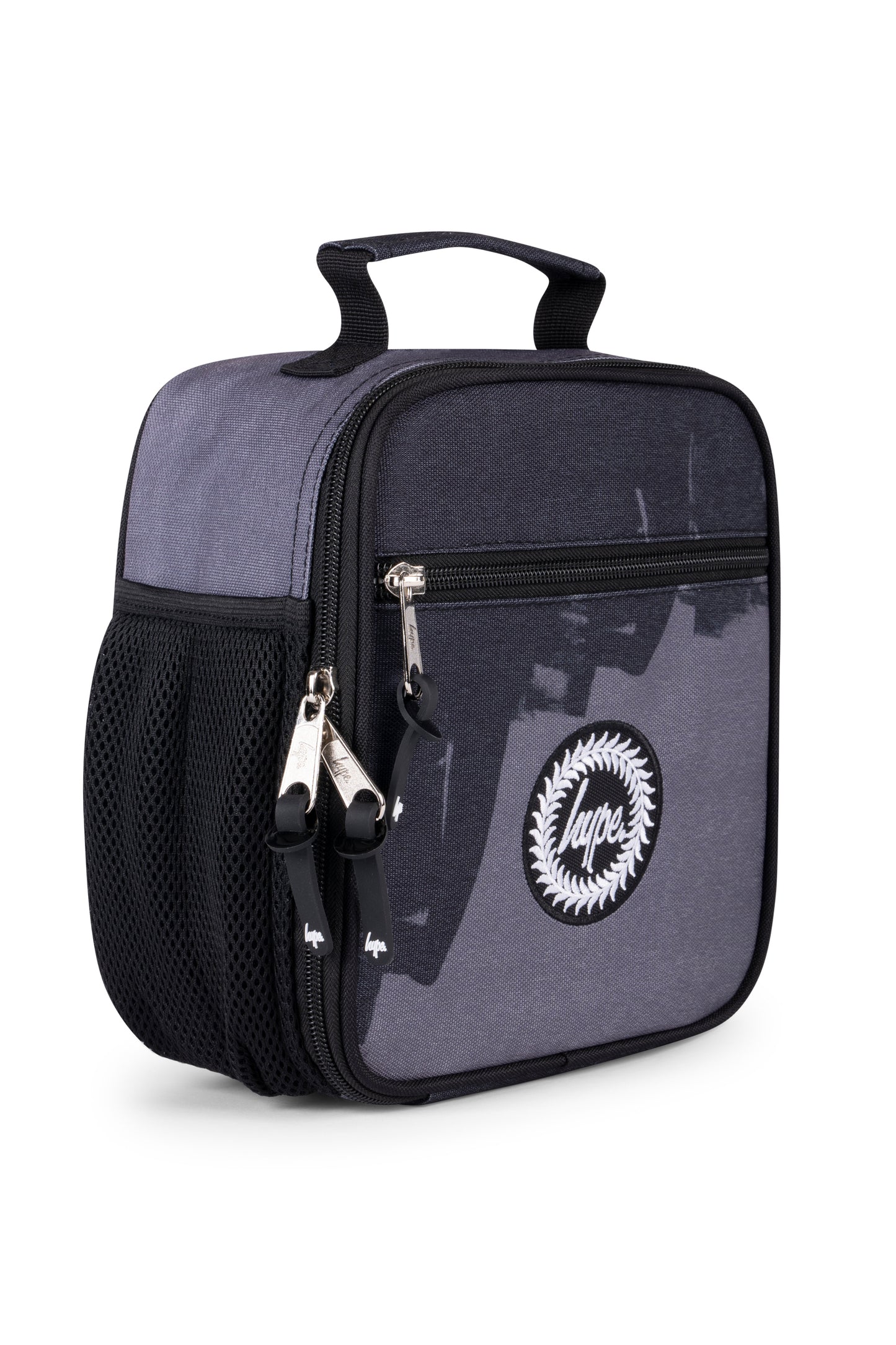 Hype Kids Black Brush Stroke Lunch Box