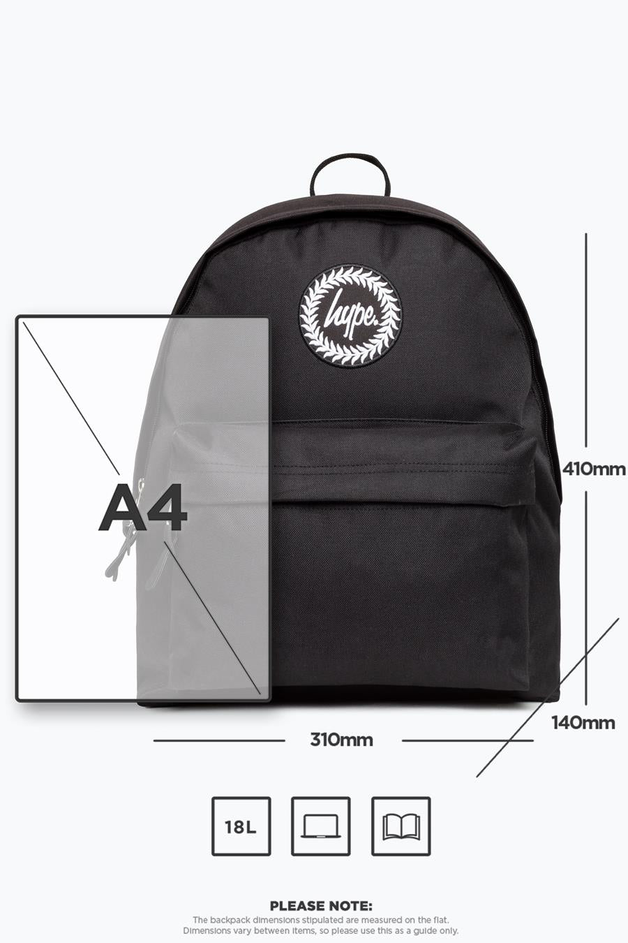 Hype Black Badge Backpack