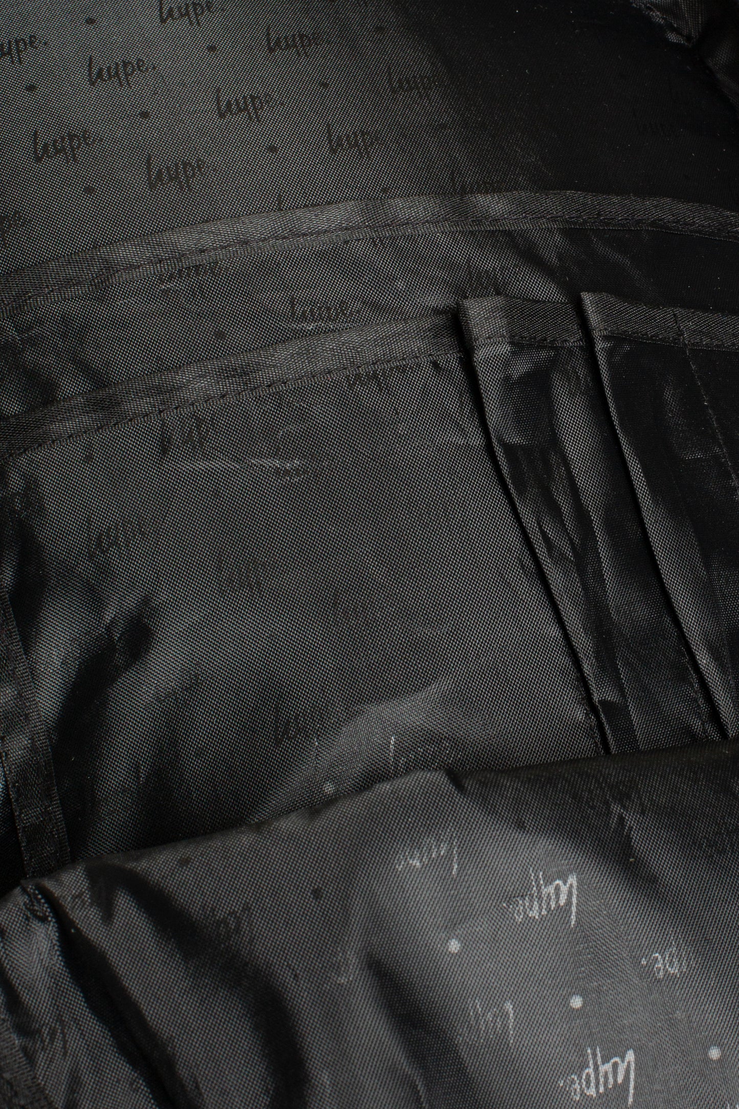 Hype Black Maxi Backpack