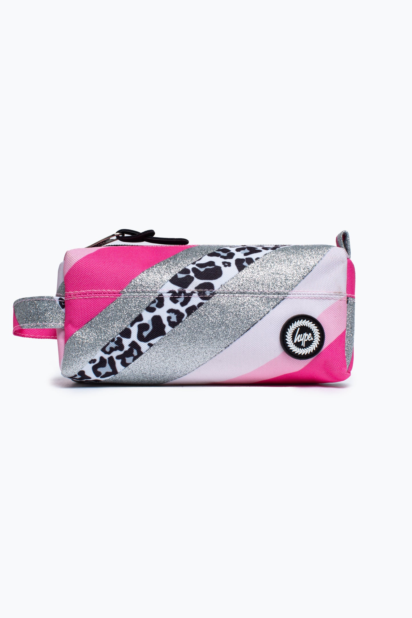 Hype Glitter Leopard Wave Pencil Case