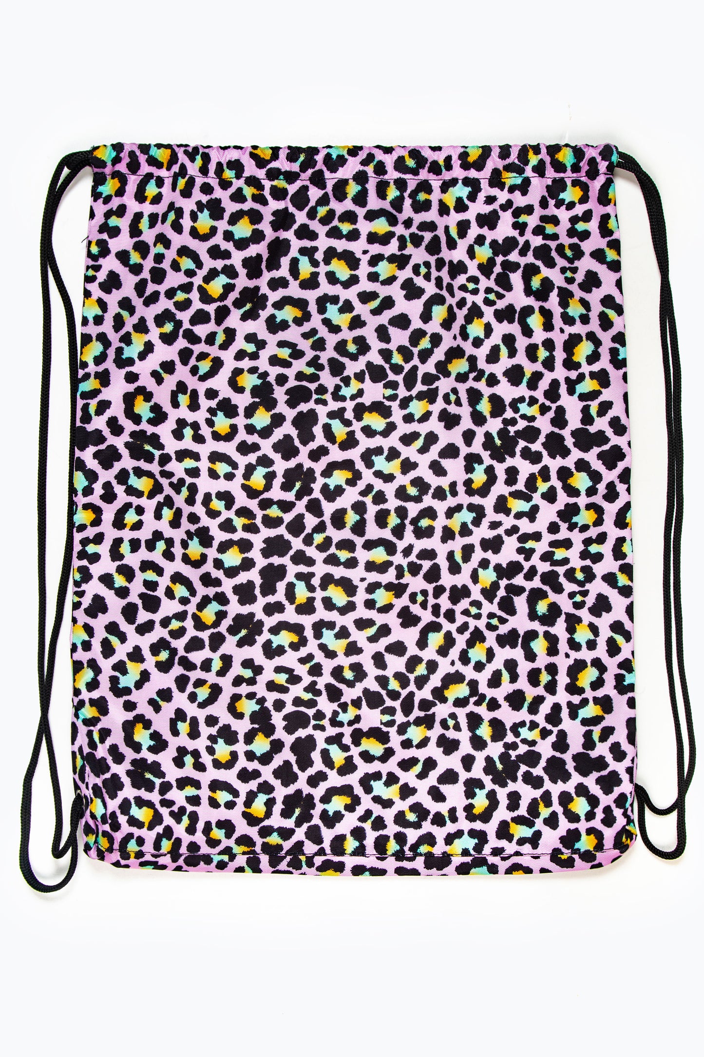 Hype Disco Leopard Drawstring Bag