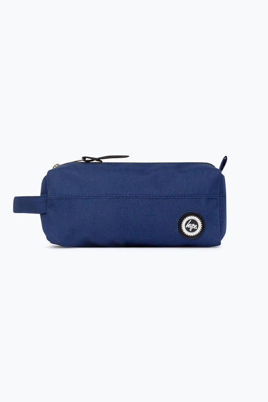 Hype Navy Pencil Case For Kids Front Side