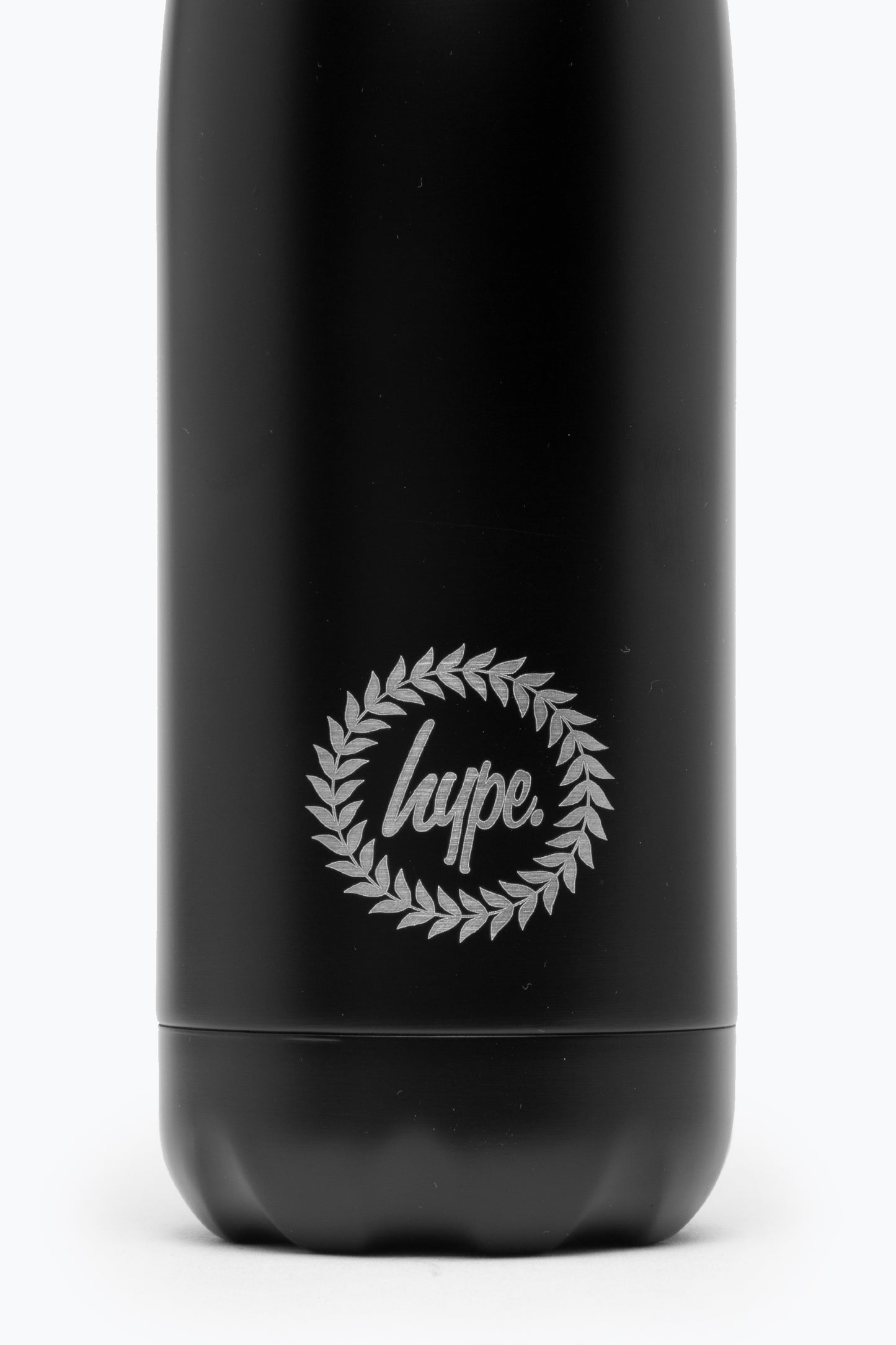 Hype Black 500Ml Metal Water Bottle