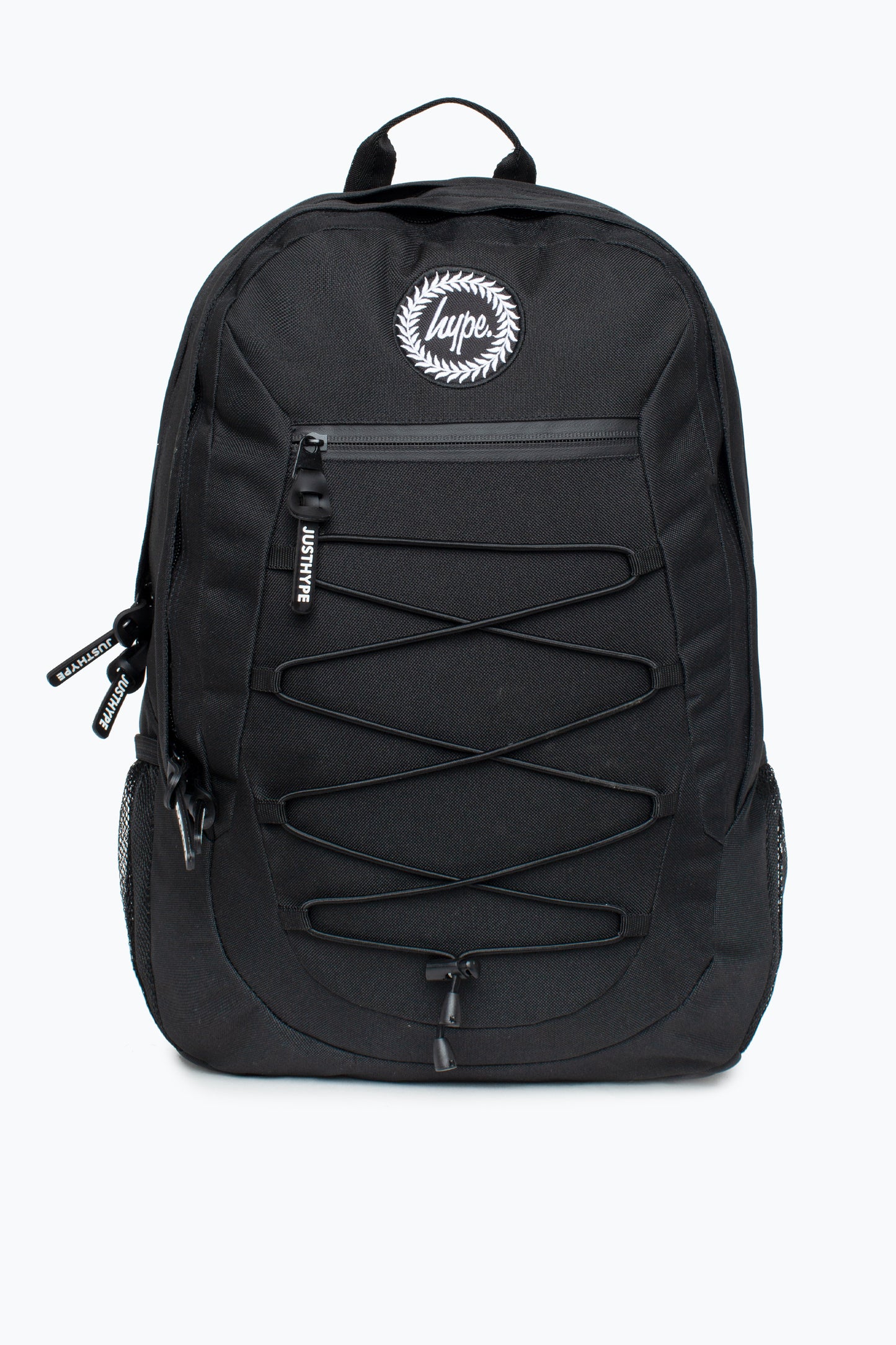 Hype Unisex Black Crest Maxi Backpack