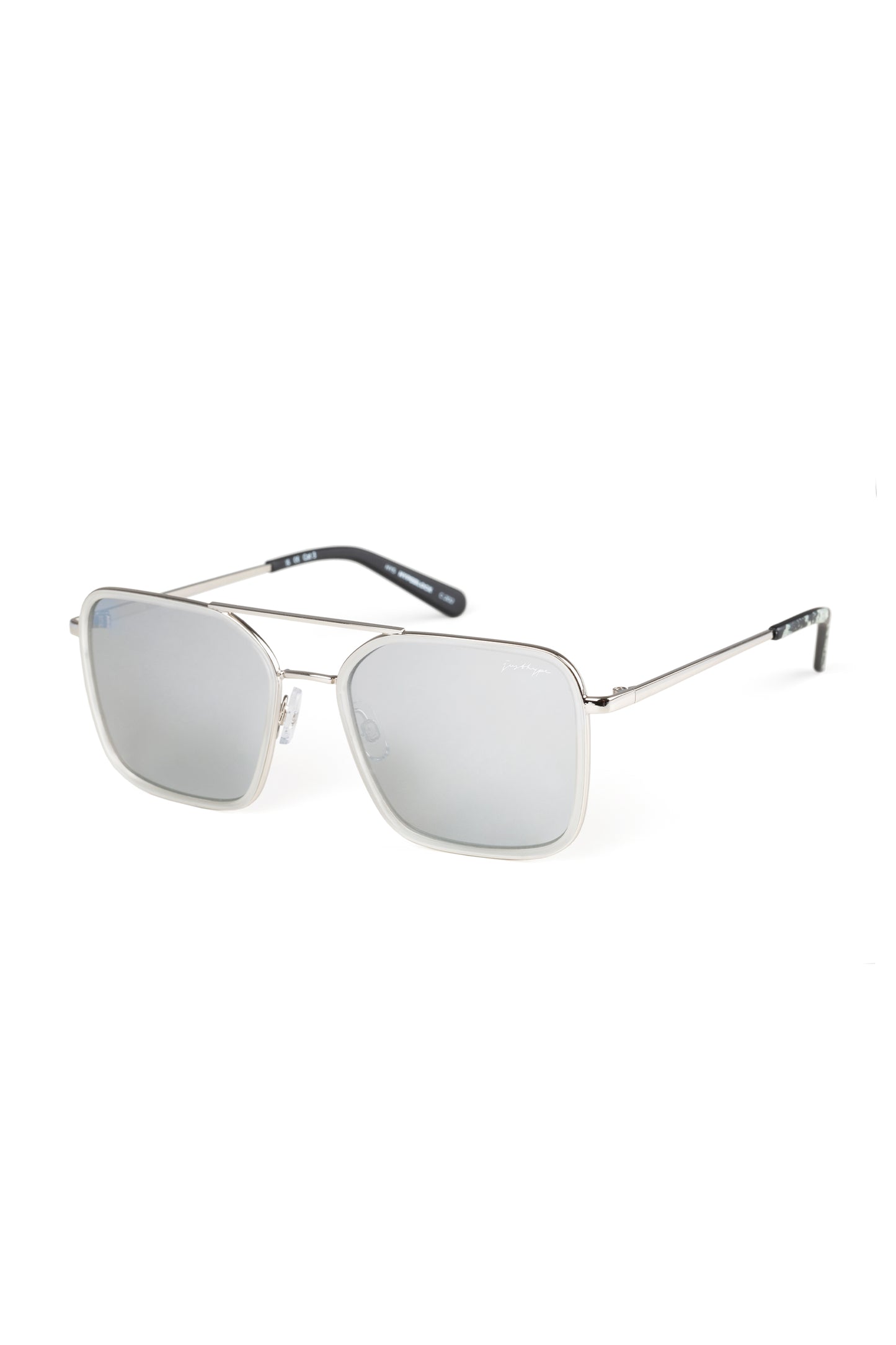 Hype Block Silver Sunglasses