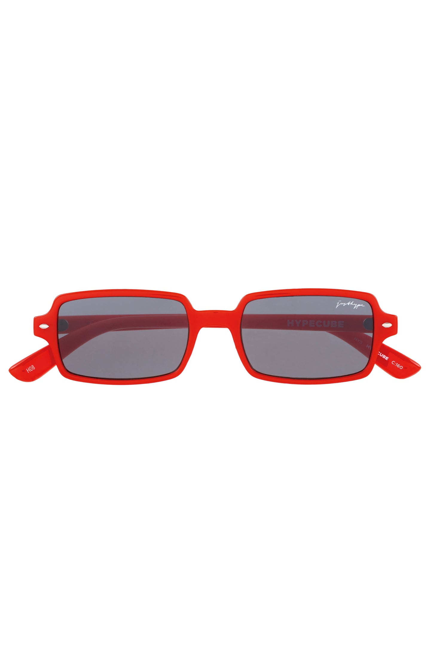 Hype Cube Red Sunglasses