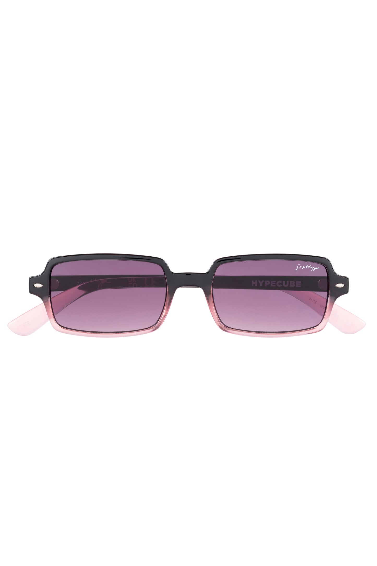 Hype Cube Black Pink Sunglasses