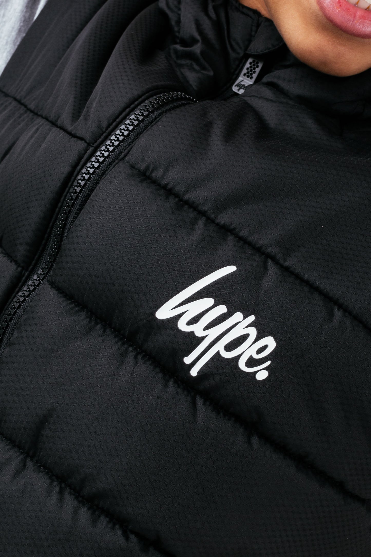 Hype Black Blue Boys Gilet