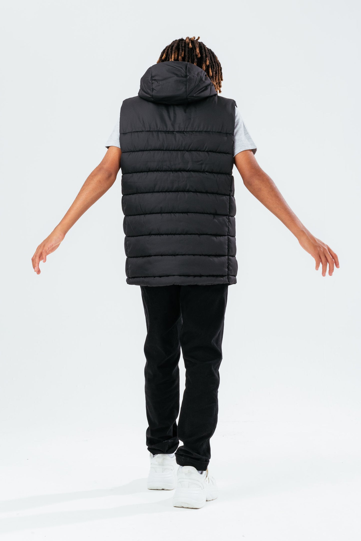 Hype Black Blue Boys Gilet