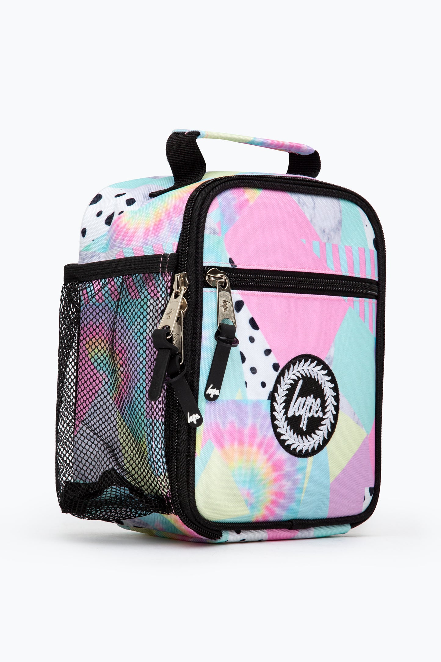 Hype Pastel Collage Thermal Lunch Box Left Side