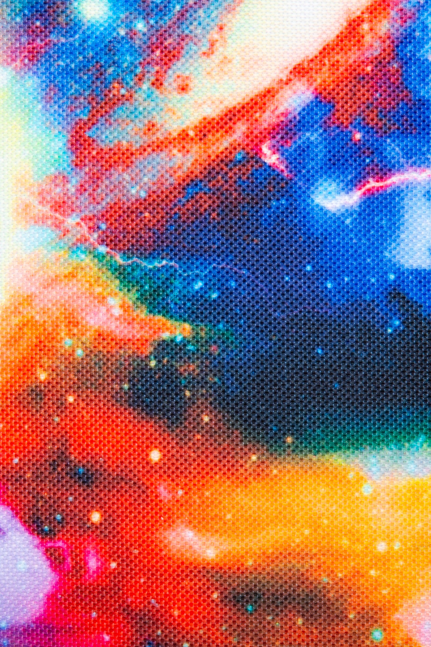 Hype Blue & Orange Lightning Galaxy Lunchbox