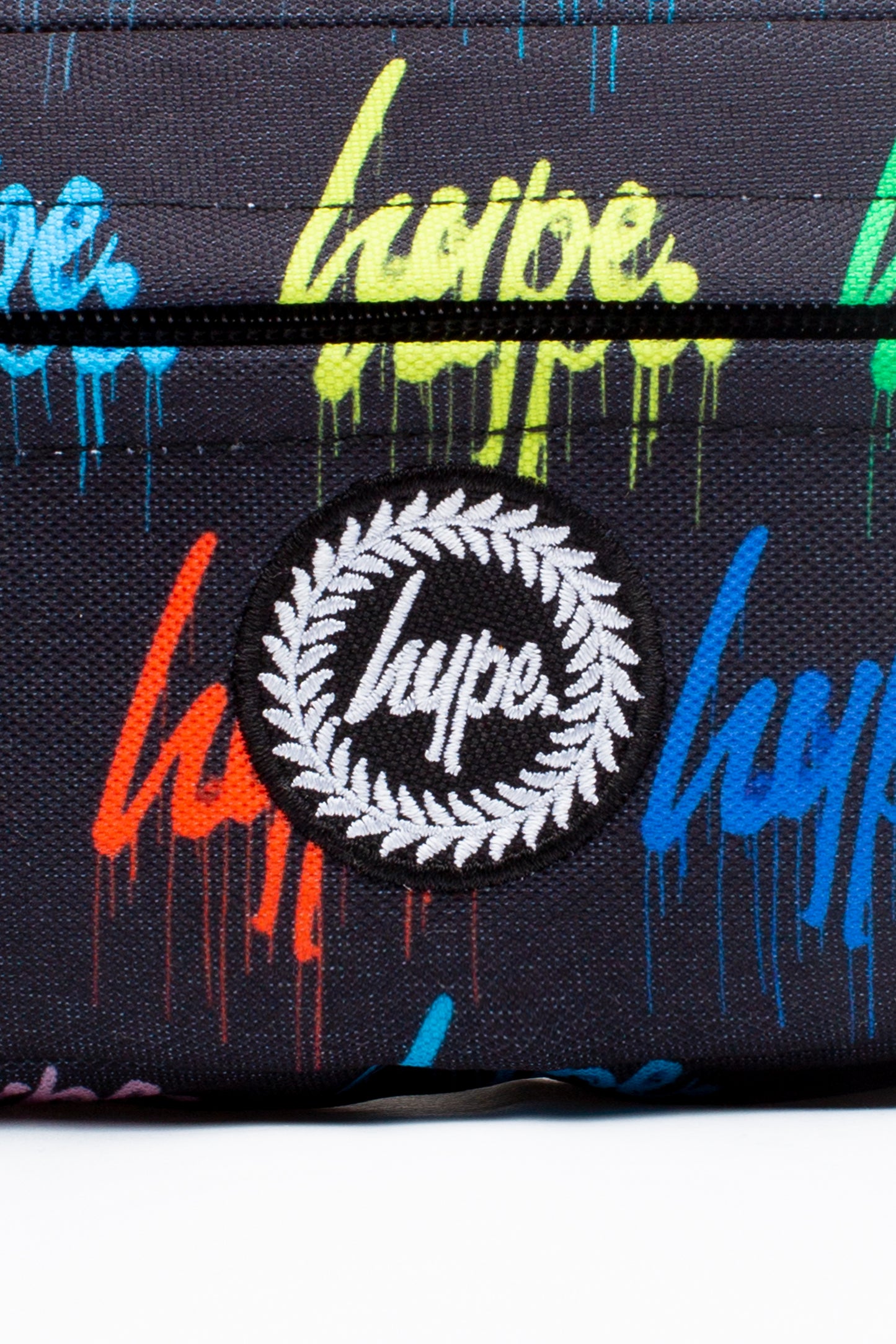 Hype Multi Coloured Maxi Drip Wall Graffiti Pencil Case Branding