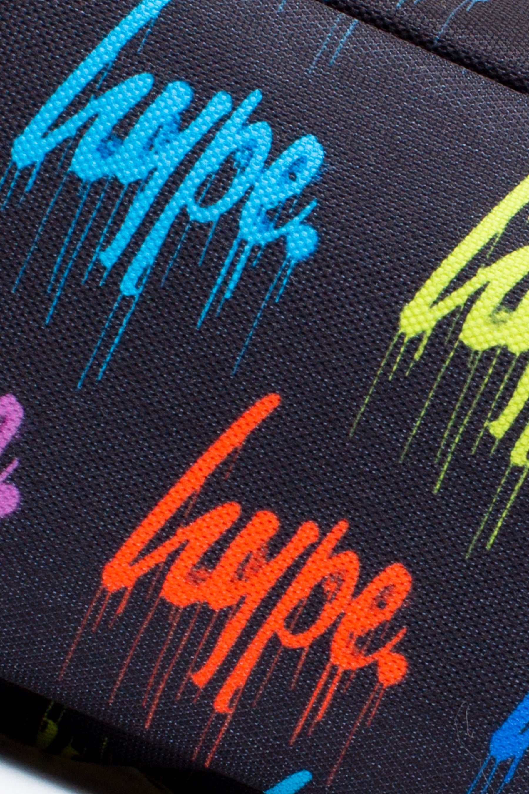 Hype Multi Coloured Maxi Drip Wall Graffiti Pencil Case Prints