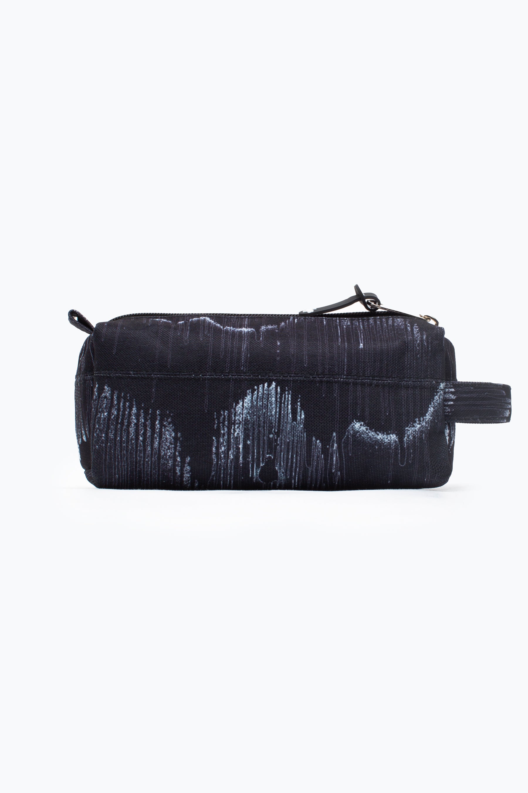 Hype Mono Wave Drip Black Pencil Case Back Side