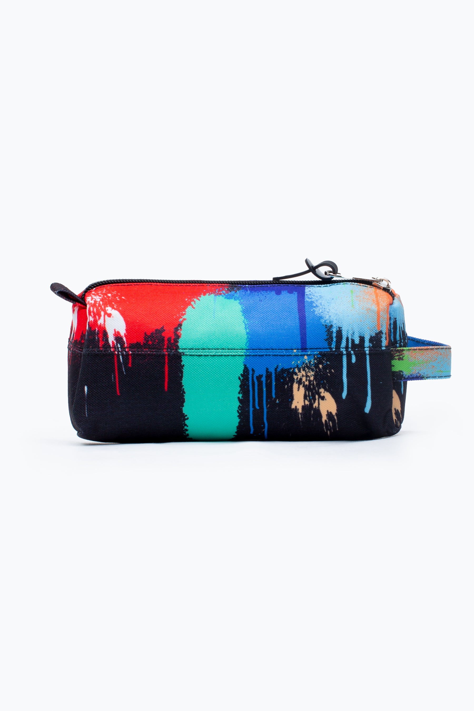 Hype Multi Coloured Drip Graffiti Pencil Case Back Side