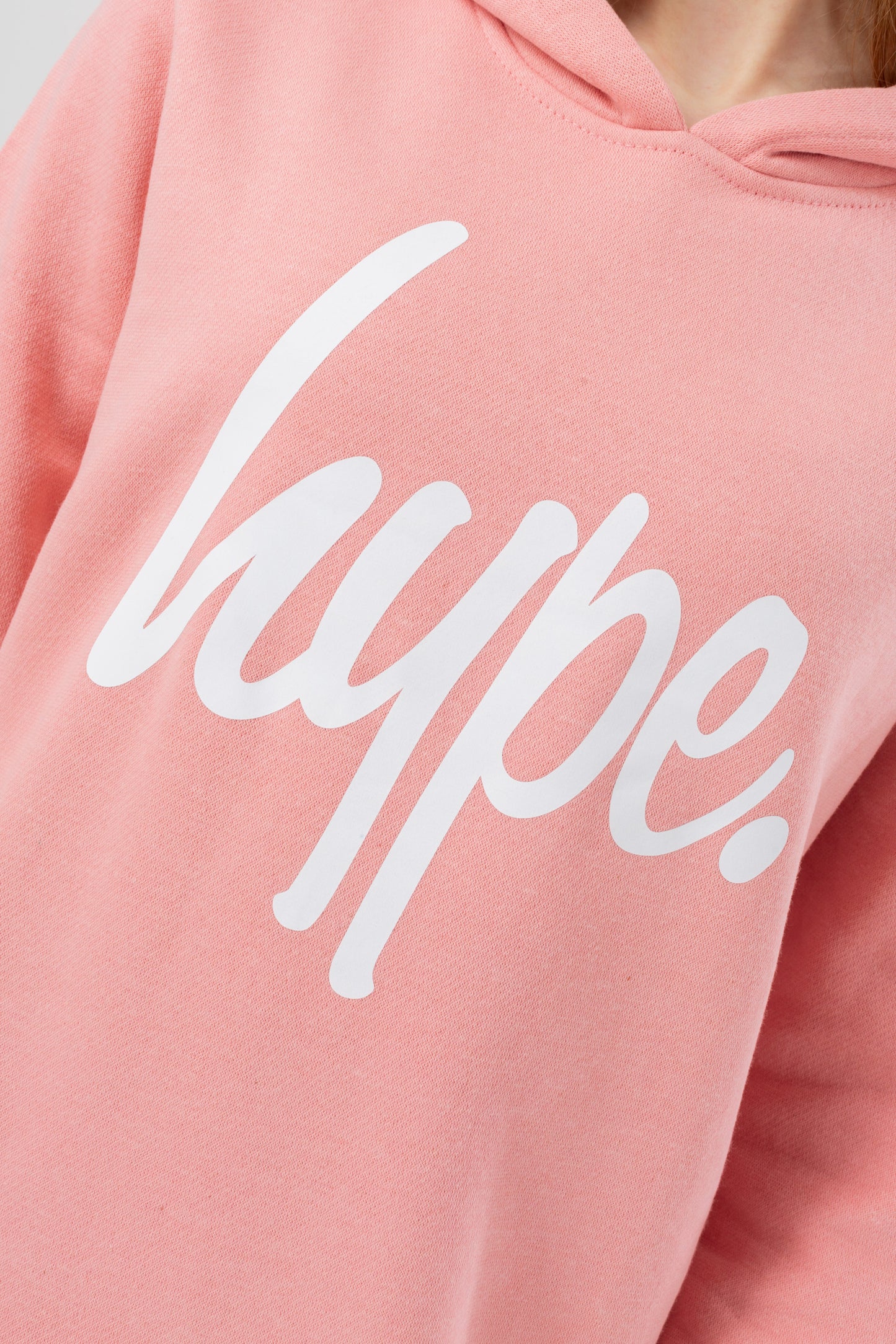 Hype Girls Nude Mystic Clouds Script Longline Hoodie & Leggings Set