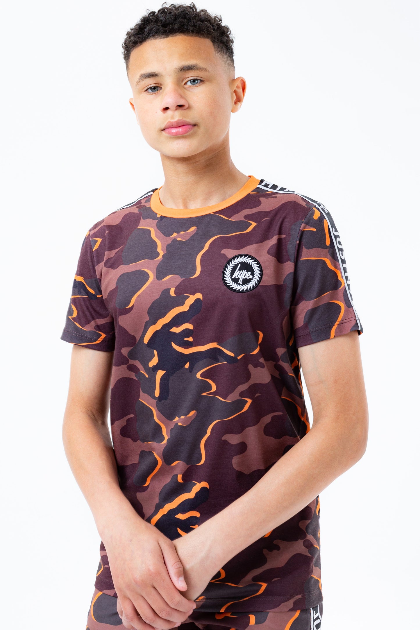 Hype Sunline Camo Boys T-Shirt