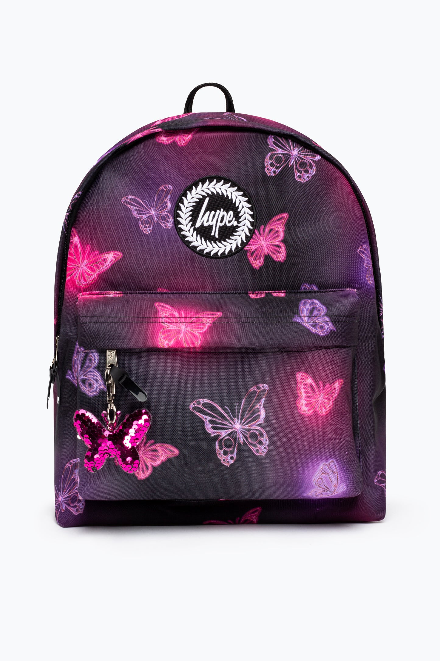 Hype Pink/Purple Glow Butterfly Backpack