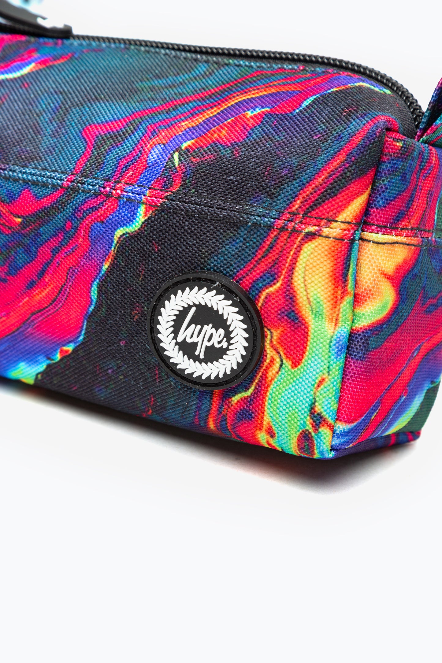 Hype Iridescent Infrared Marble Pencil Case