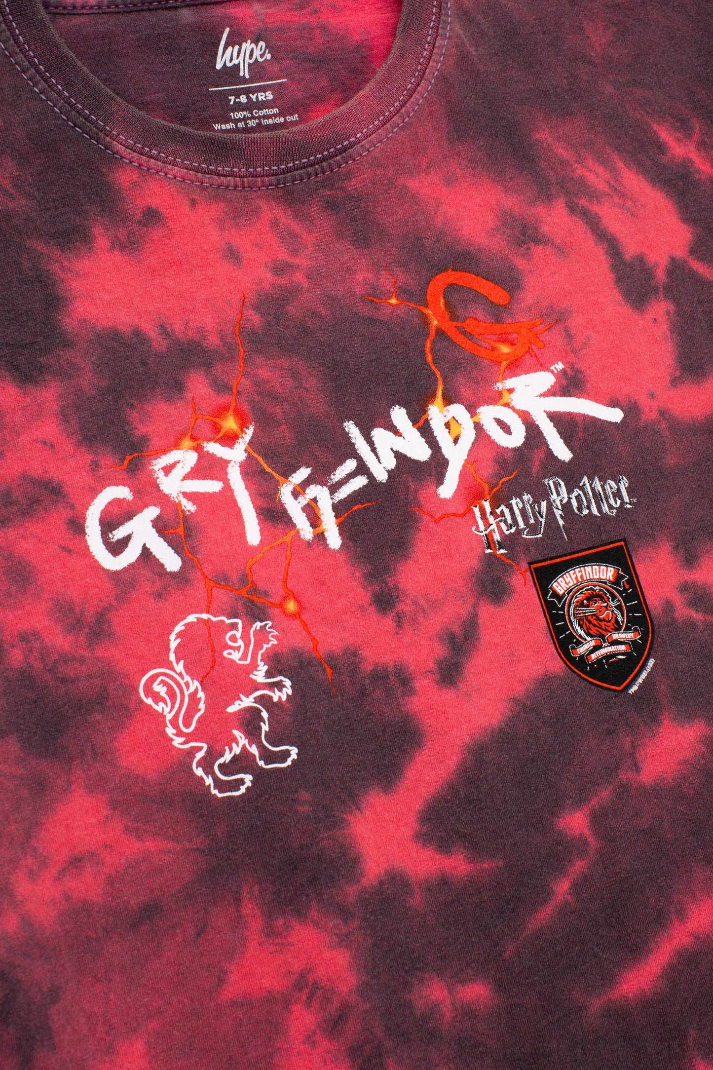 Harry Potter X Hype. Kids Red Gryffindor T-Shirt