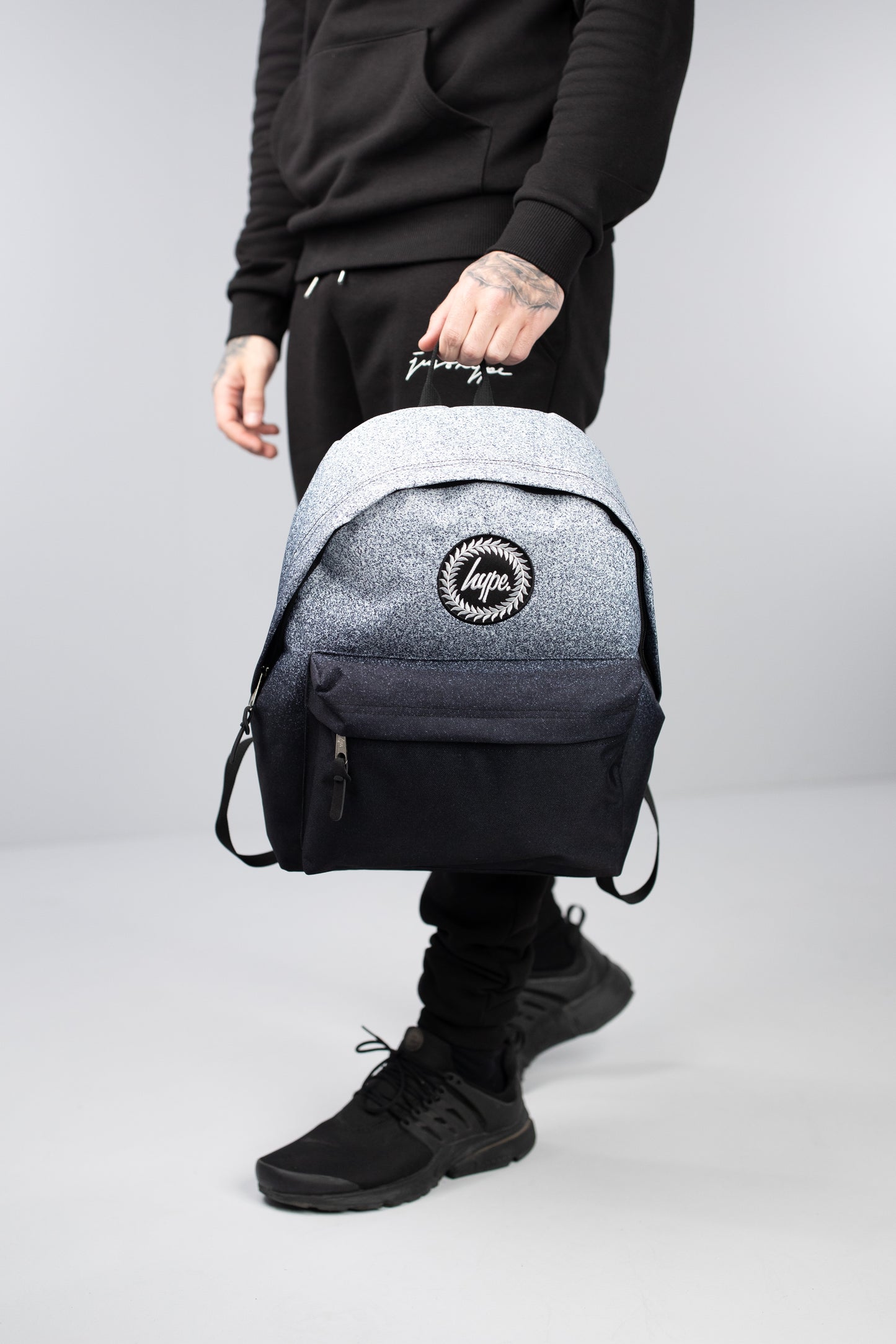 Black Speckle Fade Backpack