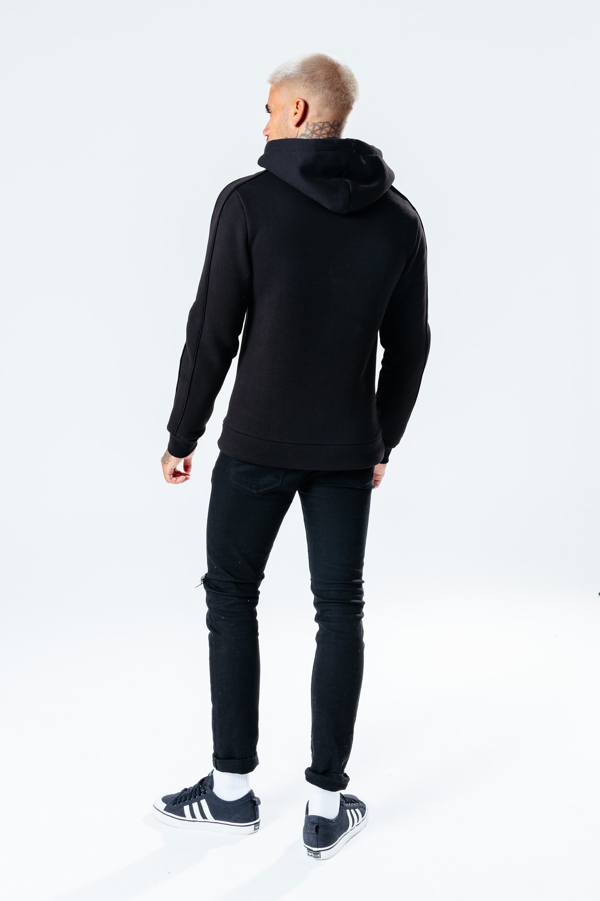 Hype Black Europa Men'S Pullover Hoodie