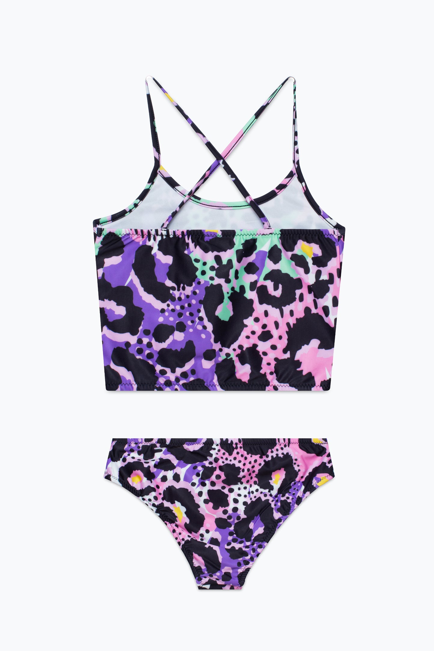 Hype Girls Leopard Script Bikini