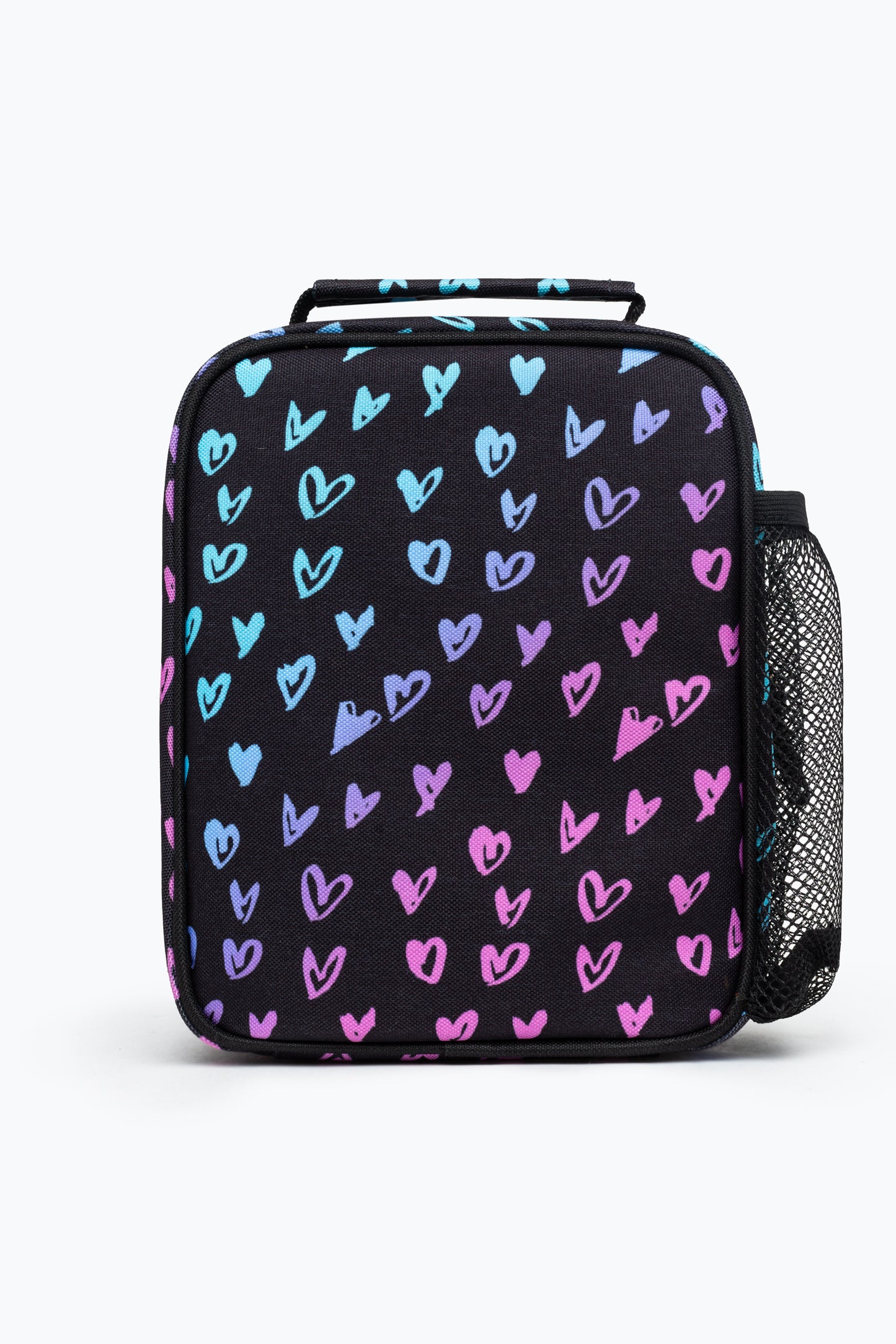 Hype Scribble Heart Pink Crest Lunchbox