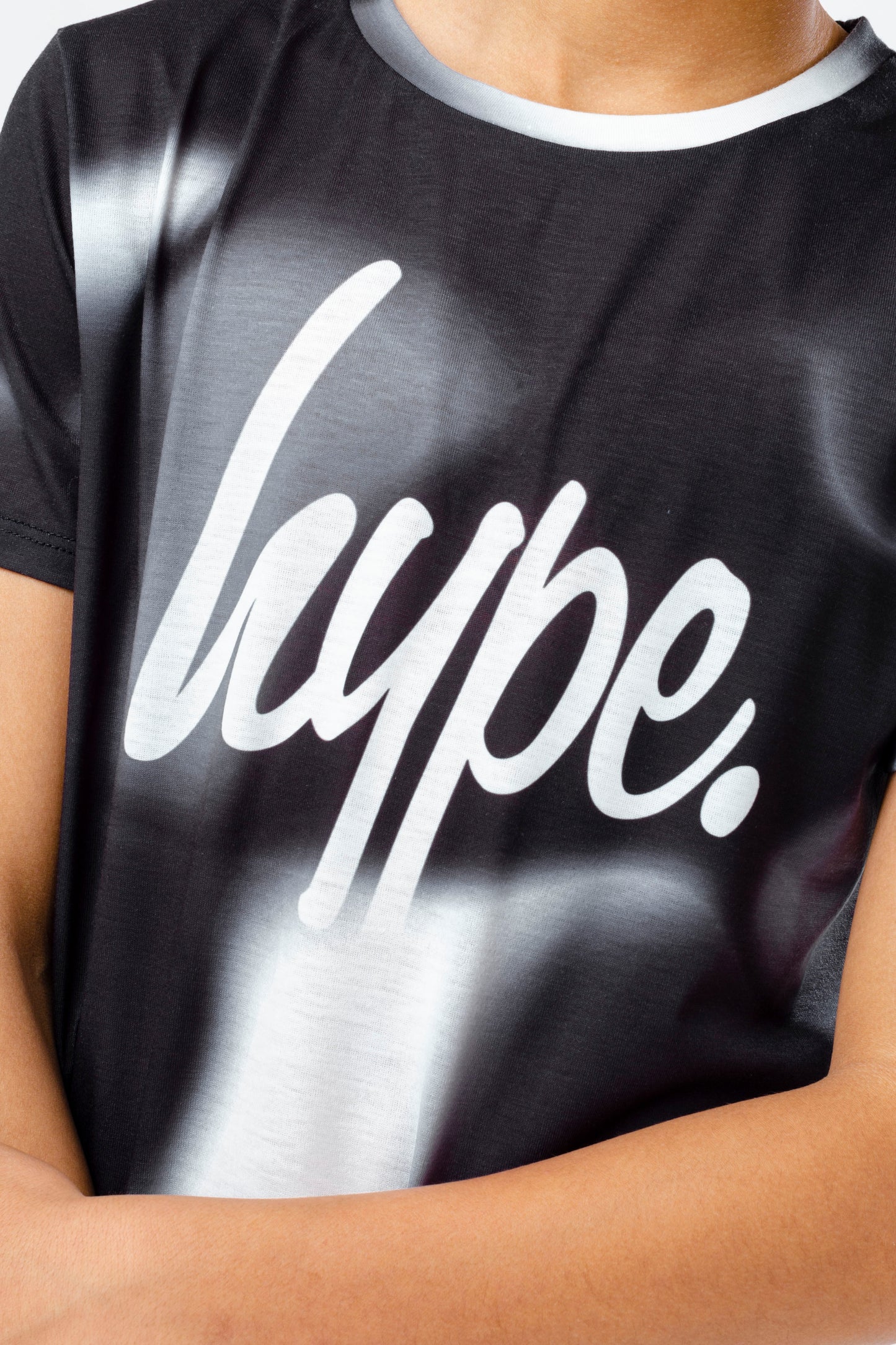 Hype Boys Mono Spray Paint Script T-Shirt