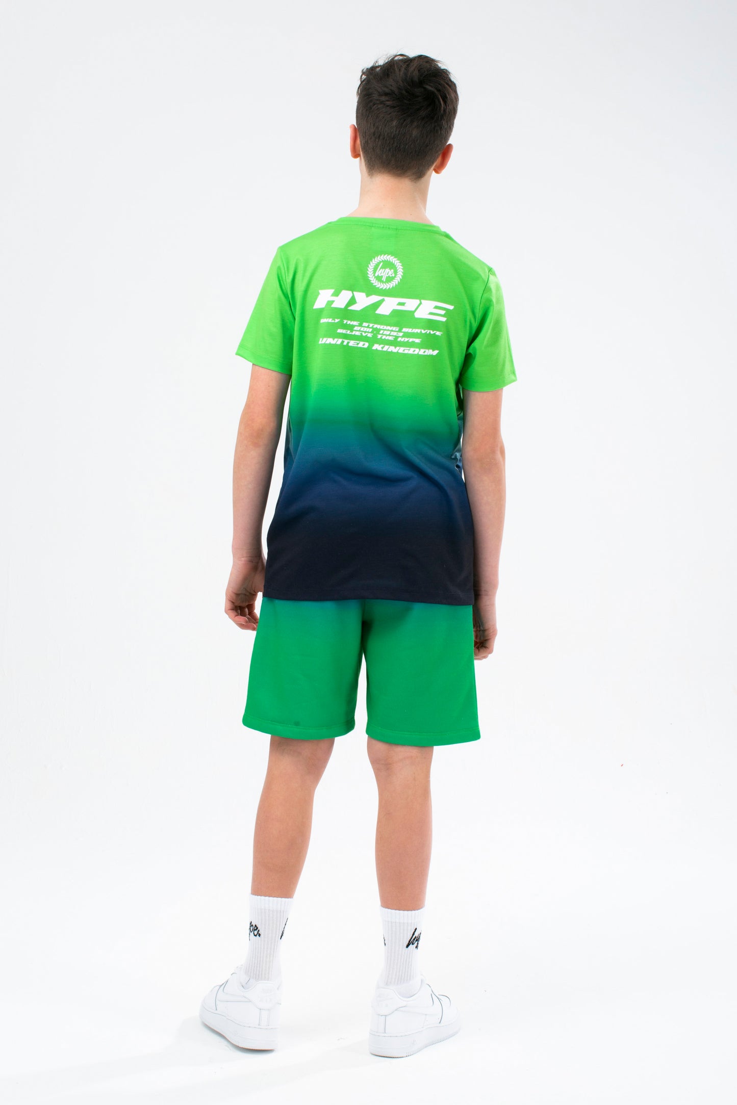 Hype Boys Green Lime Script T-Shirt