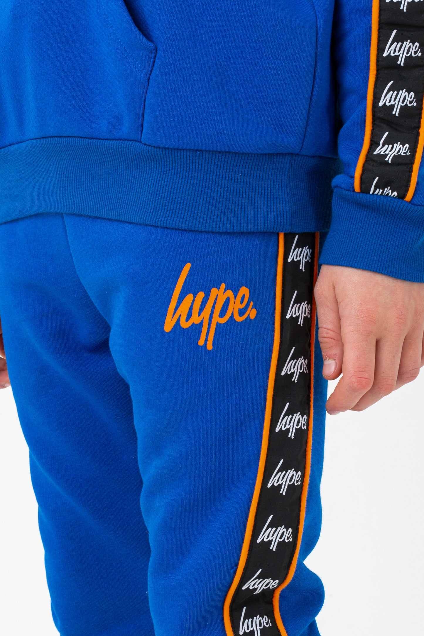 Hype Boys Blue Diversion Script Joggers