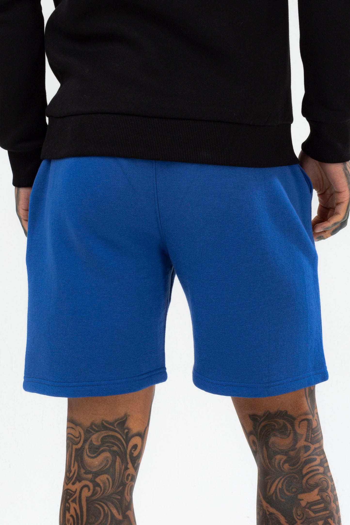 Hype Mens 2 Pack Blue Scribble Shorts